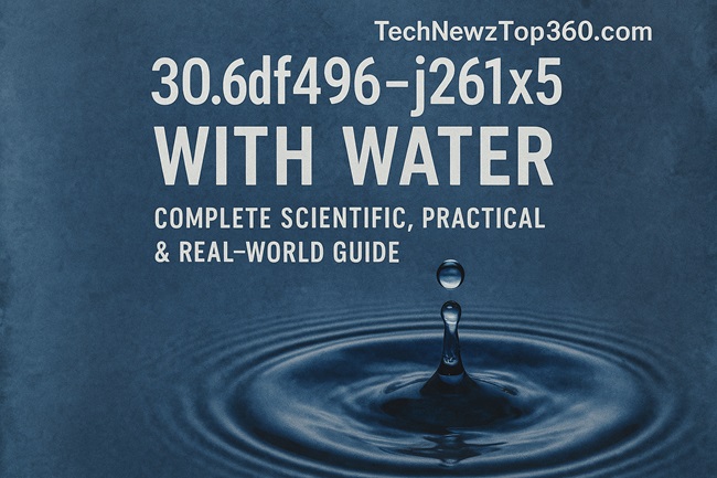 30.6df496–j261x5 interacting with water molecules in a scientific illustration-TechNewzTop360