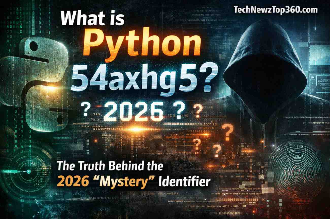 What is Python 54axhg5 mystery identifier 2026 explained with cybersecurity illustration