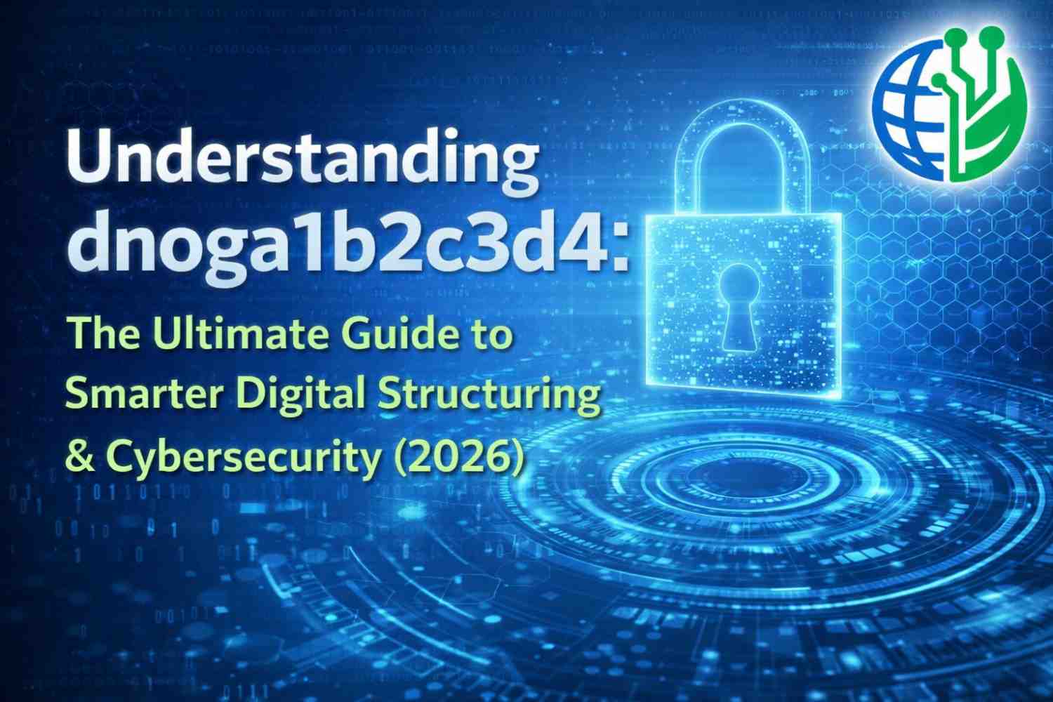 Infographic for Understanding dnoga1b2c3d4: Ultimate Guide to Smarter Digital Structuring and Cybersecurity (2026) by TechNewzTop360.