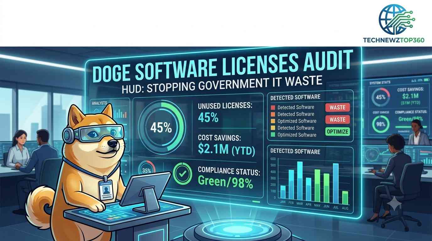 Doge Software Licenses Audit HUD: Stopping Government IT Waste