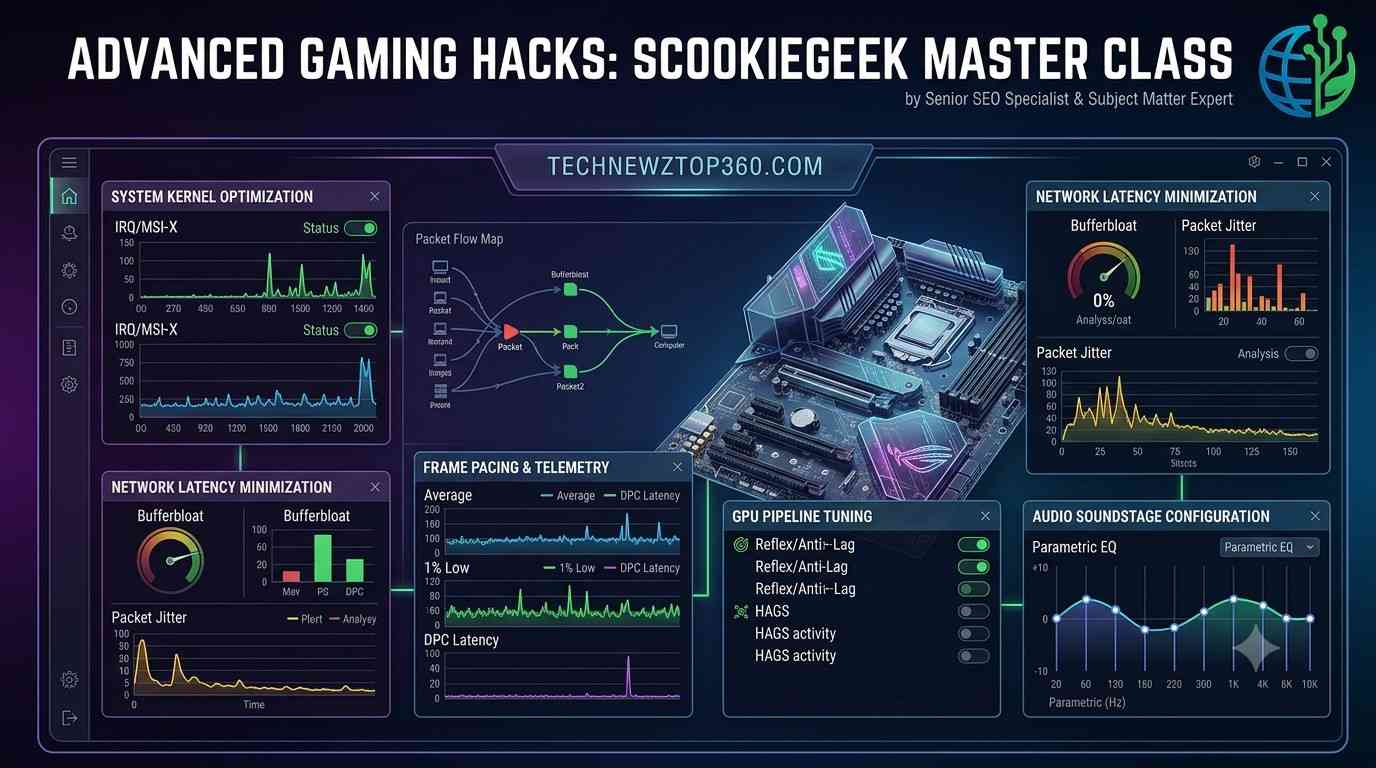 Advanced Gaming Hacks: ScookieGeek Master Class